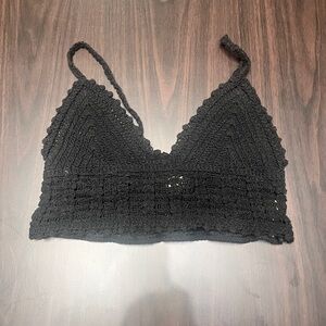 Hem & Thread Dark Knit Top